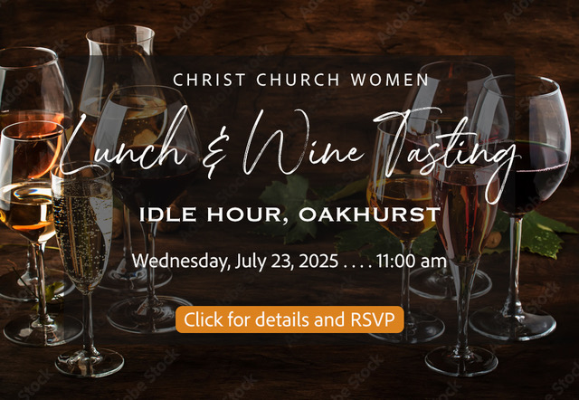 Christ Church Women – Lunch and Wine Tasting