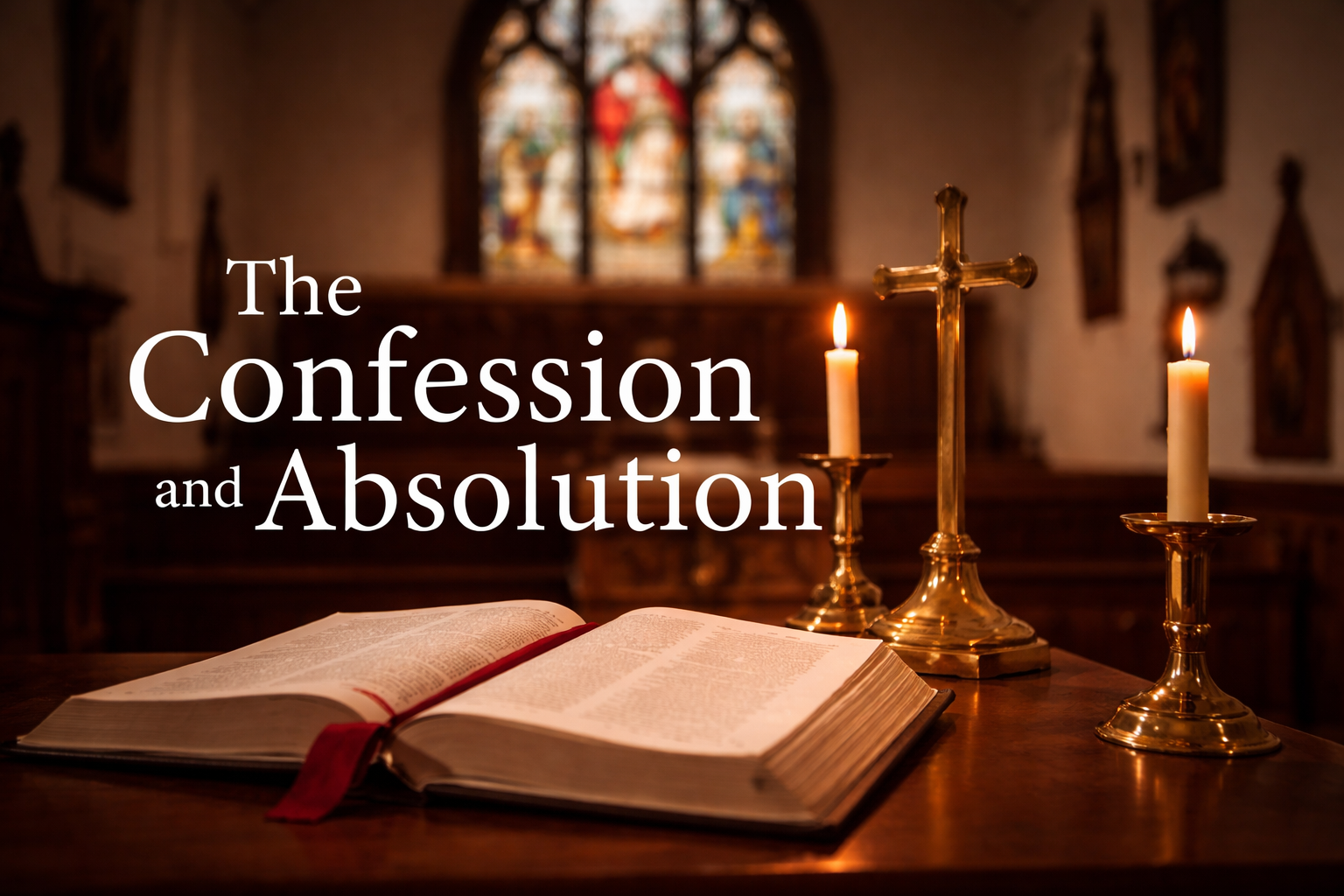 The Confession and Absolution of Sin in the Anglican Liturgy