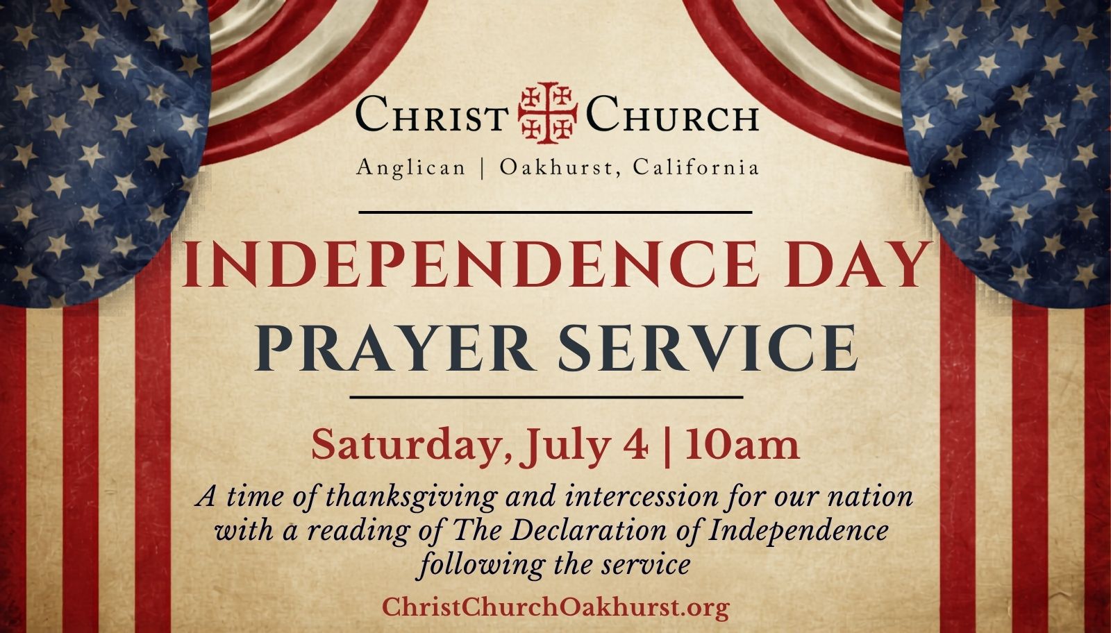 July 4th Prayer Service & Declaration Reading in Oakhurst, CA | America 250