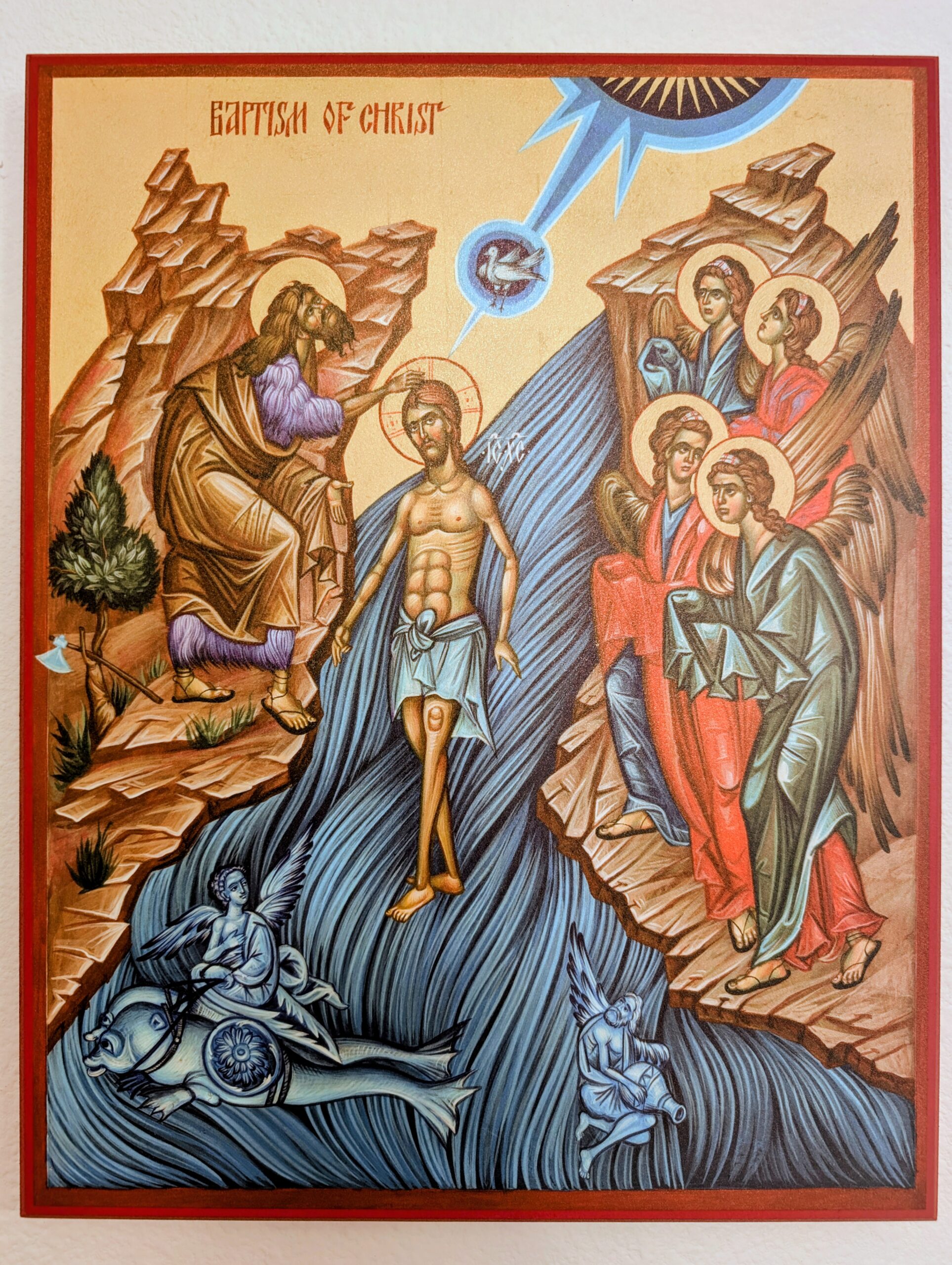 Icon – The Baptism of Christ
